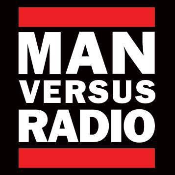 Man VS Radio Logo